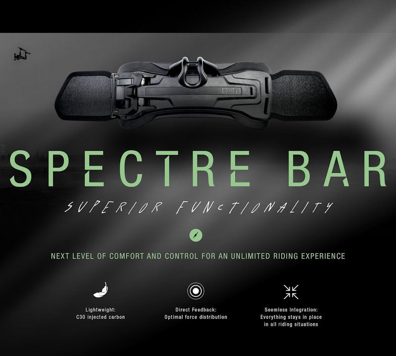 Pánske kitesurfingové trapézy ION Kite Riot Curv grey 48220-7241 7