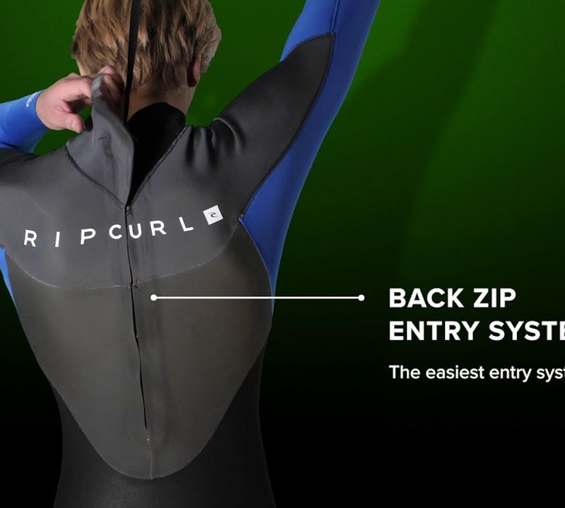 Rip Curl Omega 4/3 mm pánske plavky čierne 112MFS 9