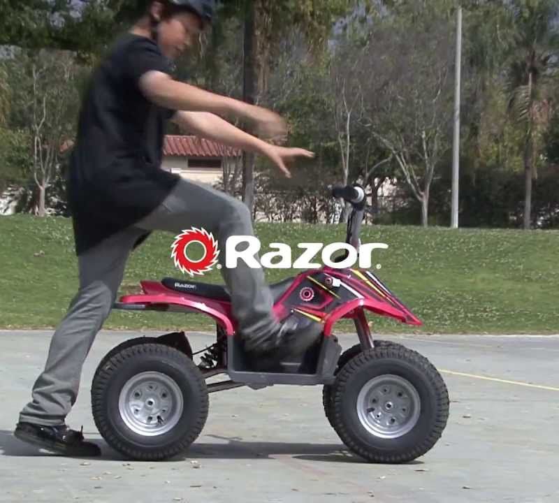 Detská štvorkolka Razor Dirt čierna 25186501 11