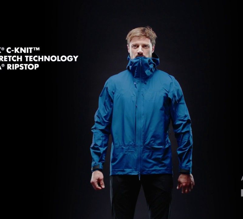 Pánska bunda do dažďa BLACKYAK Brangus black 181006200 4