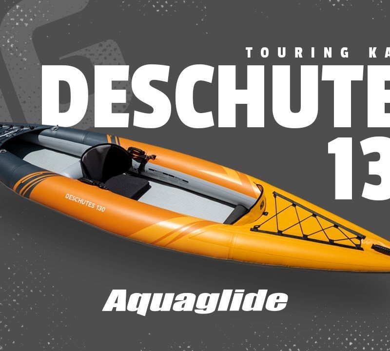 Aquaglide Deschutes 130 oranžový nafukovací kajak pre 1 osobu 584120126 10