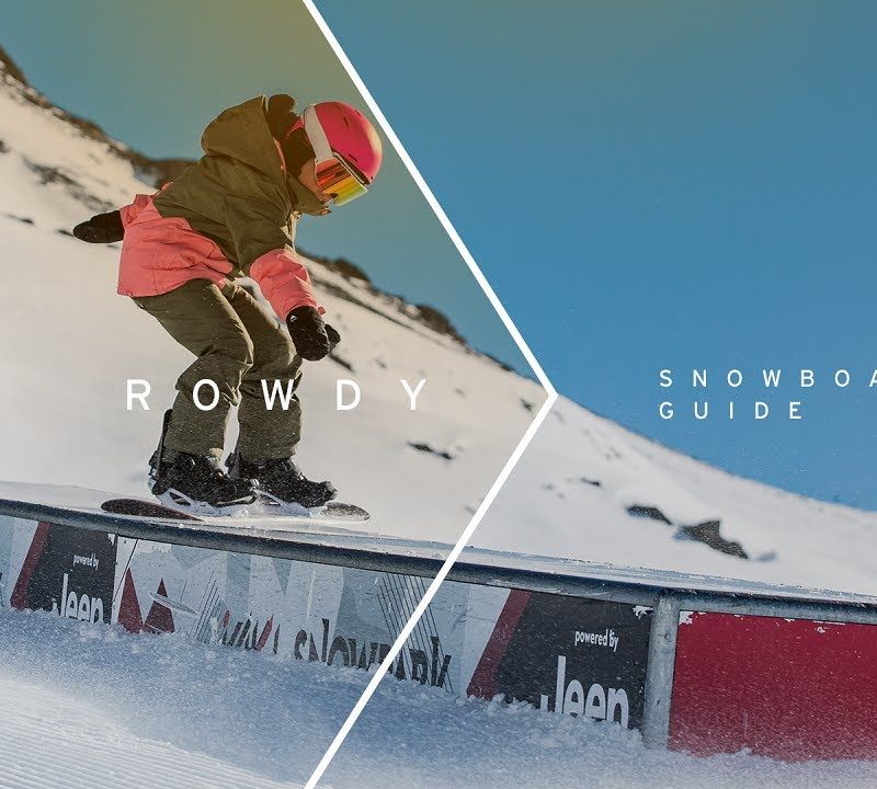 Detský snowboard HEAD Rowdy modro-červený 336620 8