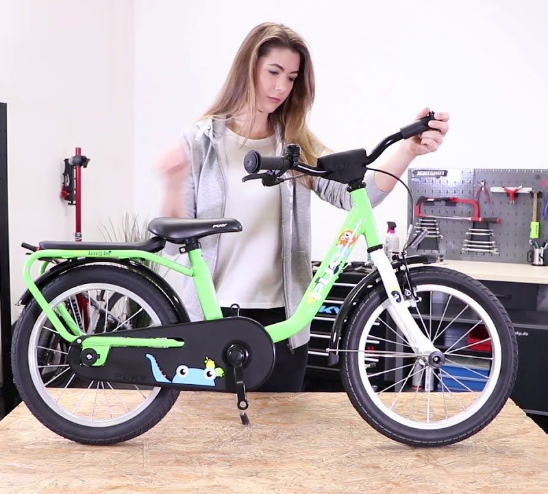 Detský bicykel PUKY Steel 16 kiwi/biela 3