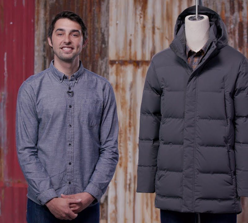 Patagonia Jackson Glacier Parka pánsky páperový kabát smolder blue 11