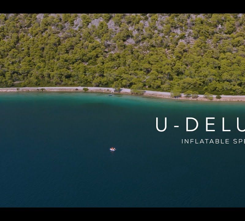 Aqua Marina U-DeLuxe 3,5 m DWF Air Deck pontón pre 5 osôb 13