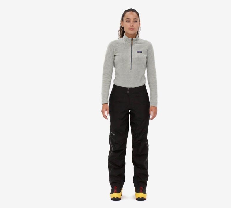 Patagonia dámske nohavice do dažďa Triolet black 4