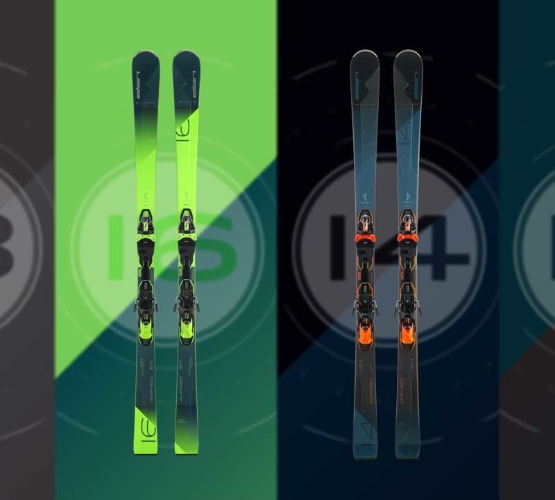 Zjazdové lyže Elan Amphibio 12 C PS + ELS 11 blue-orange ABKHHB21 13