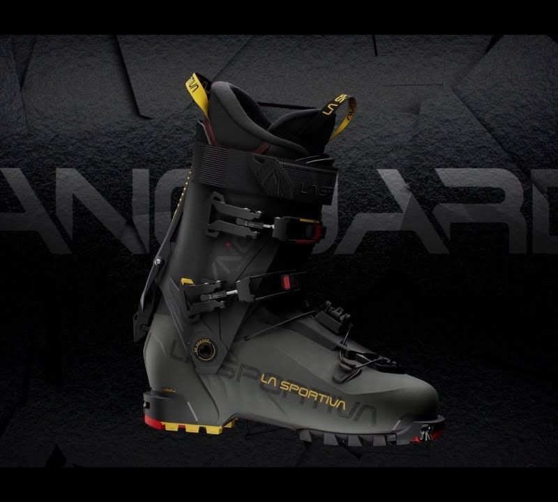 Pánske lyžiarske topánky La Sportiva Vanguard šedo-žlté 89D91 19