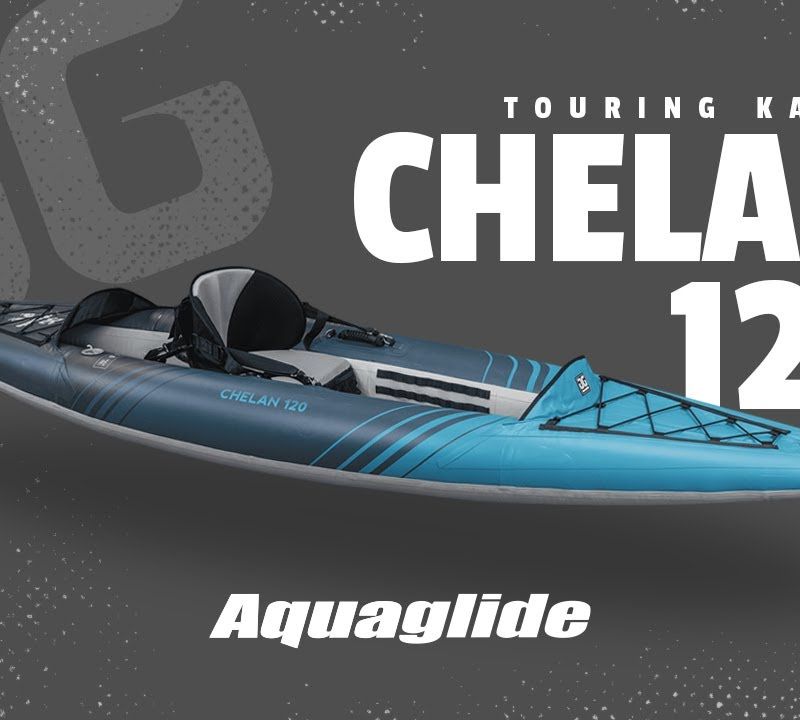 Aquaglide Chelan 120 blue 584121104 Nafukovací kajak pre 1 osobu 9