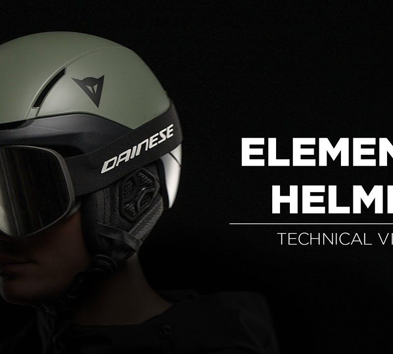 Lyžiarska prilba Dainese Elemento military green/black 10