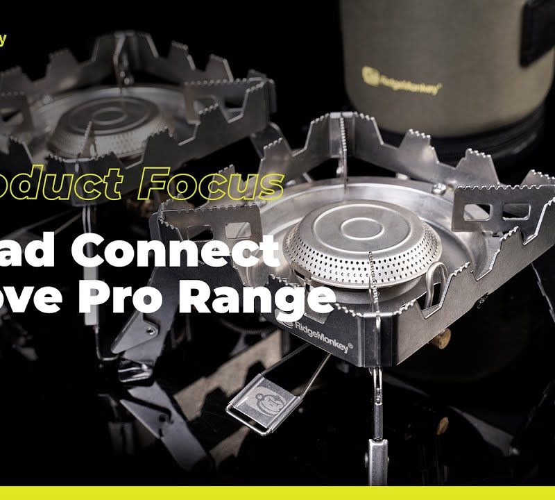 RidgeMonkey Quad Stove Pro silver RM183 horák 3