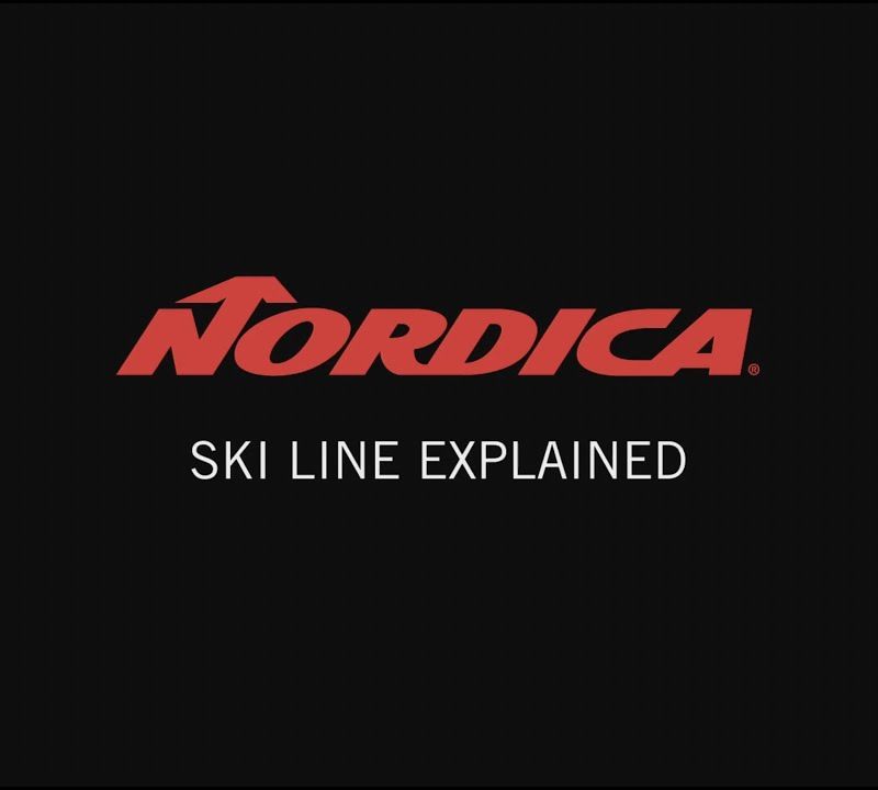 Nordica ENFORCER 94 Ploché šedo-červené zjazdové lyže A2381 13