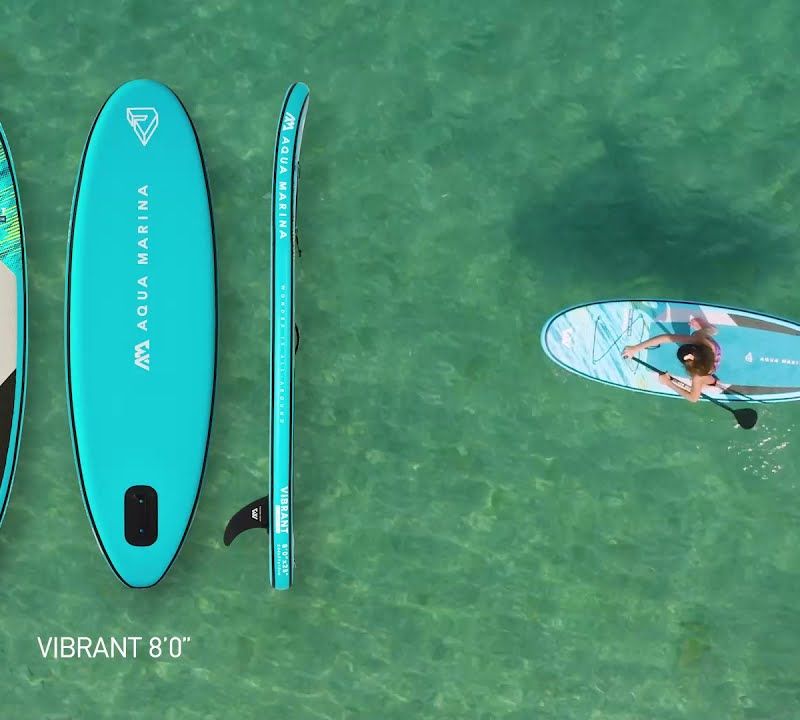 Aqua Marina Vibrant SUP doska 2,44 m modrá BT-22VIP 18