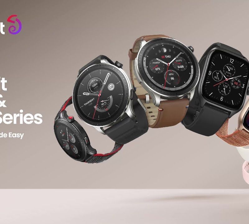 Hodinky Amazfit GTS 4 Mini čierne W2176OV5N 10