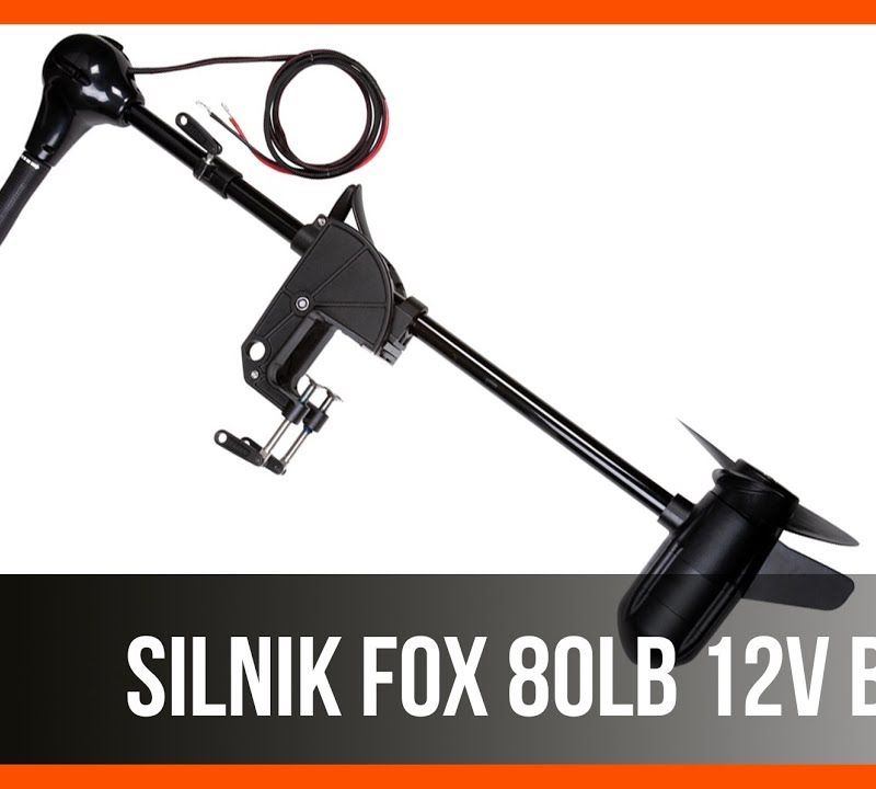 Rybársky motor Fox 80 lb 12 v BL Motor čierny CEN010 7