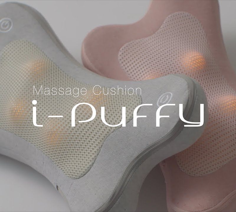 Masážny prístroj SYNCA I-Puffy sivý 8