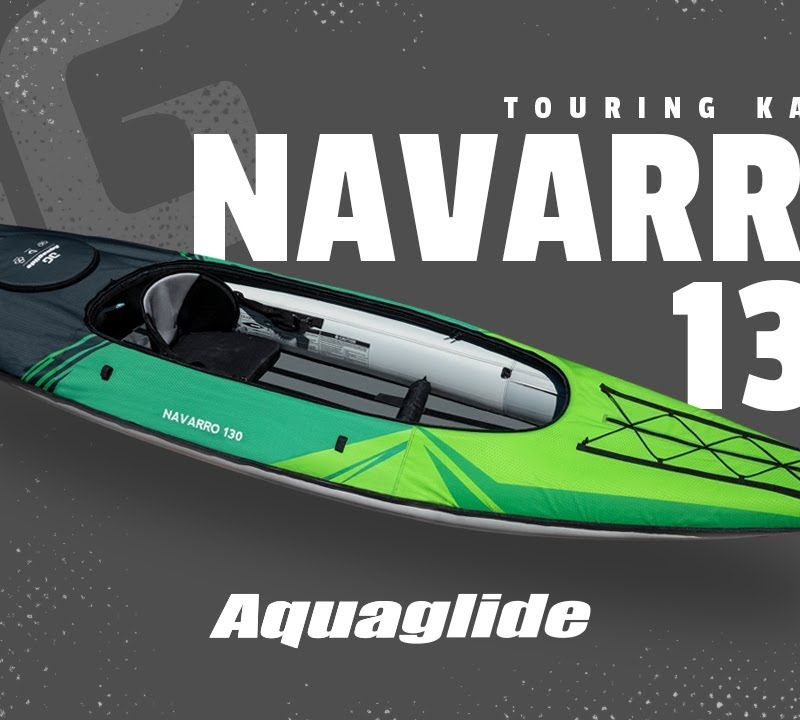 Aquaglide Navarro 130 green 584119109 Nafukovací kajak pre 1 osobu 10