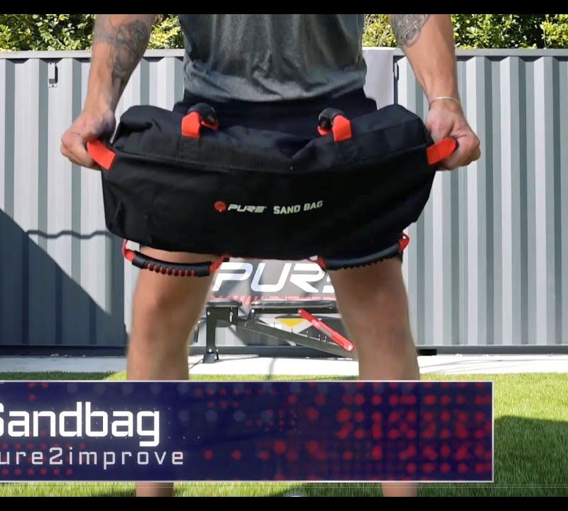 Tréningové vrece Pure2Improve Sandbag čierne 2165 7