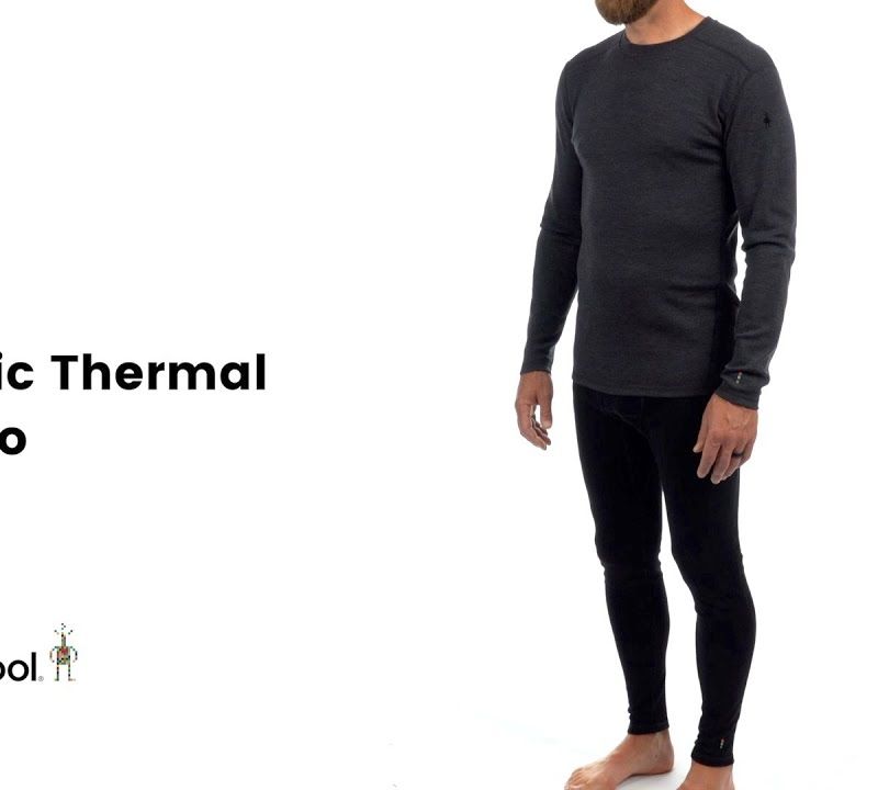 Pánska termoaktívna mikina Smartwool Merino 250 Baselayer Crew Boxed light gray heather 6