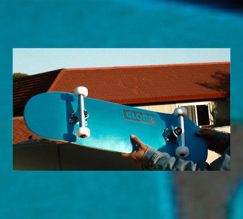 Globe Goodstock classic skateboard zelený 10