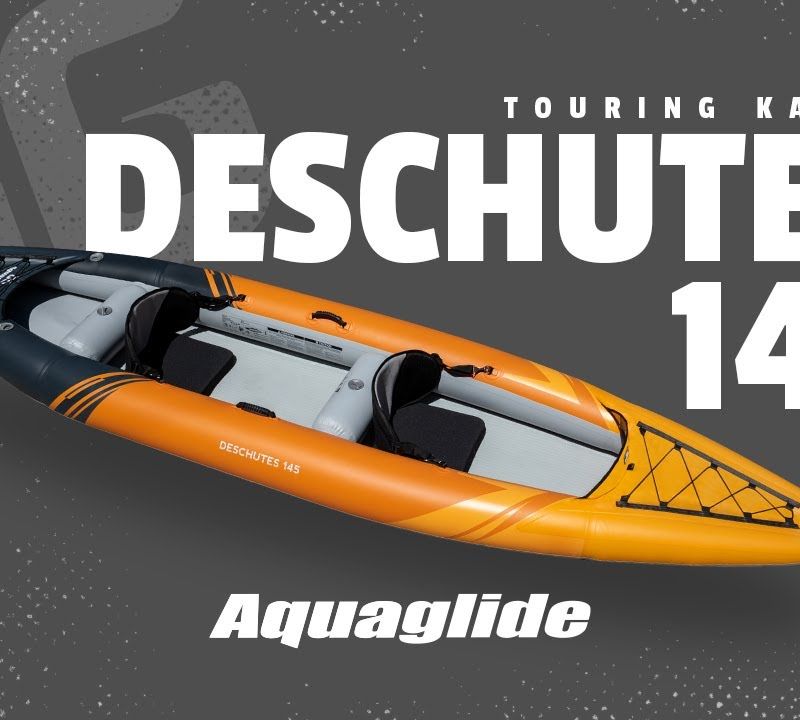 Aquaglide Deschutes 145 oranžový nafukovací kajak pre 2 osoby 584120127 11