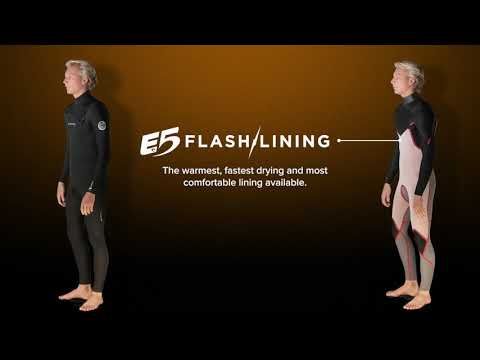 Rip Curl Dawn Patrol Performance 3/2 mm Pánska plavecká pena Black WSM9TM 5