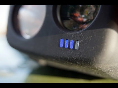 RidgeMonkey VRH300 USB dobíjacia čelová baterka čierna RM060 3