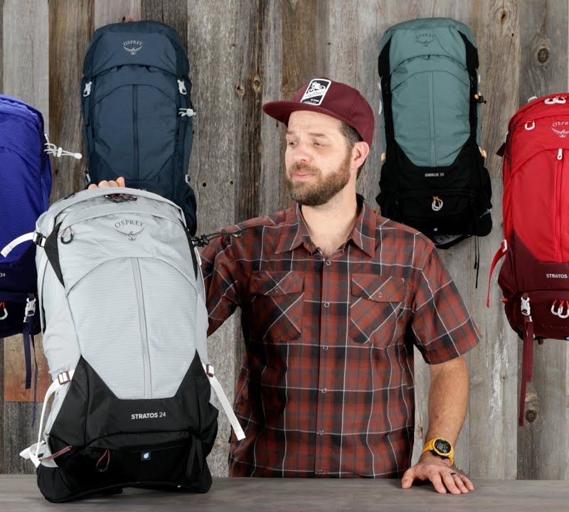 Pánsky turistický batoh Osprey Stratos 44 l blue 10004038 10