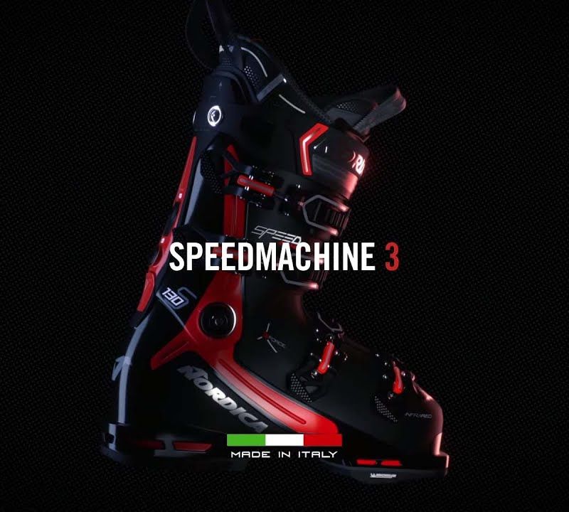 Lyžiarske topánky Nordica SPEEDMACHINE 3 130 (GW) black 050G1400 3F1 10