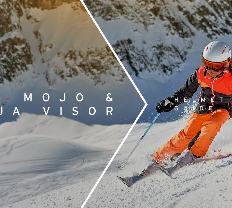 Detská lyžiarska prilba HEAD Mojo Visor S2 biela a čierna 328152 12