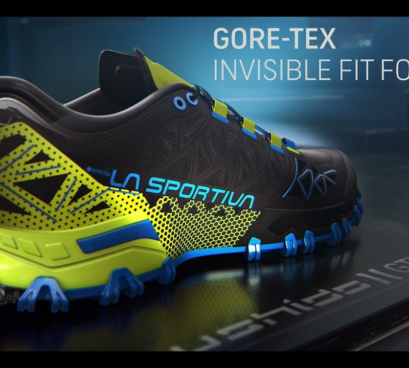 La Sportiva Bushido II GTX pánska bežecká obuv navy blue and red 46Y629317 18
