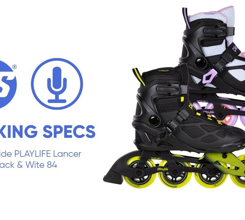 Pánske kolieskové korčule Playlife Lancer 84 black 880275 17