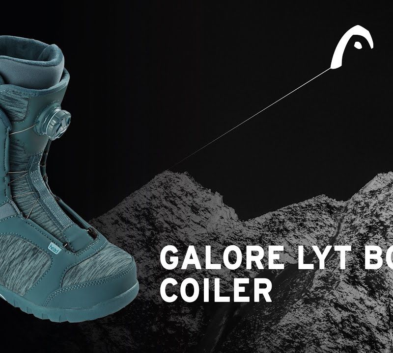 Dámske topánky na snowboard HEAD Galore Lyt Boa Coiler black 354320 10