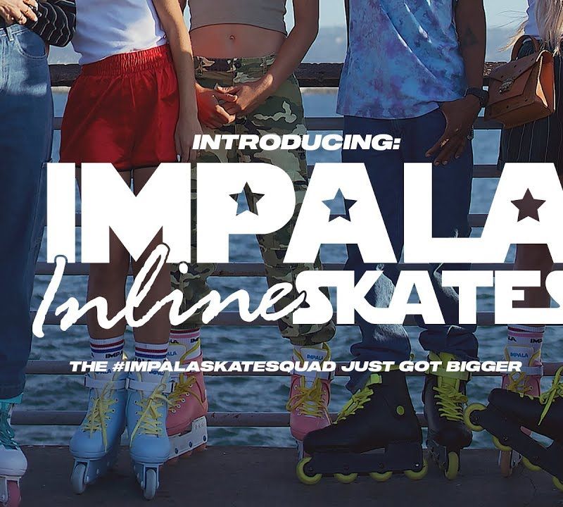 Dámske inline korčule IMPALA Lightspeed black 21