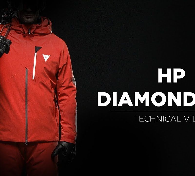 Pánska lyžiarska bunda Dainese Hp Diamond II S+ black concept 4