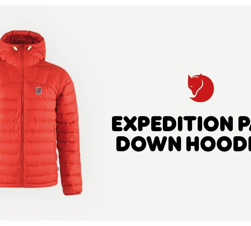 Pánska páperová bunda Fjällräven Expedition Pack Down Hoodie Navy blue F86121 13