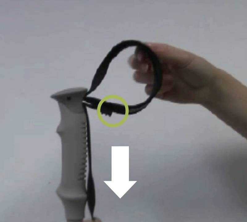 Komperdell Alpine Schnapsstock lyžiarske palice black/red 9