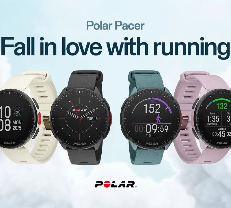 Hodinky Polar Pacer fialové PACER PUR 7