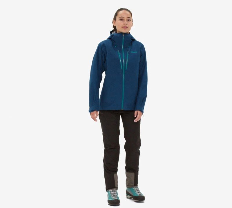 Dámska bunda do dažďa Patagonia Triolet black 9
