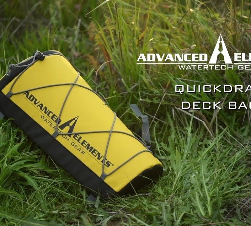 Advanced Elements QuickDraw Deck Bag kajak žltá AE3501 8
