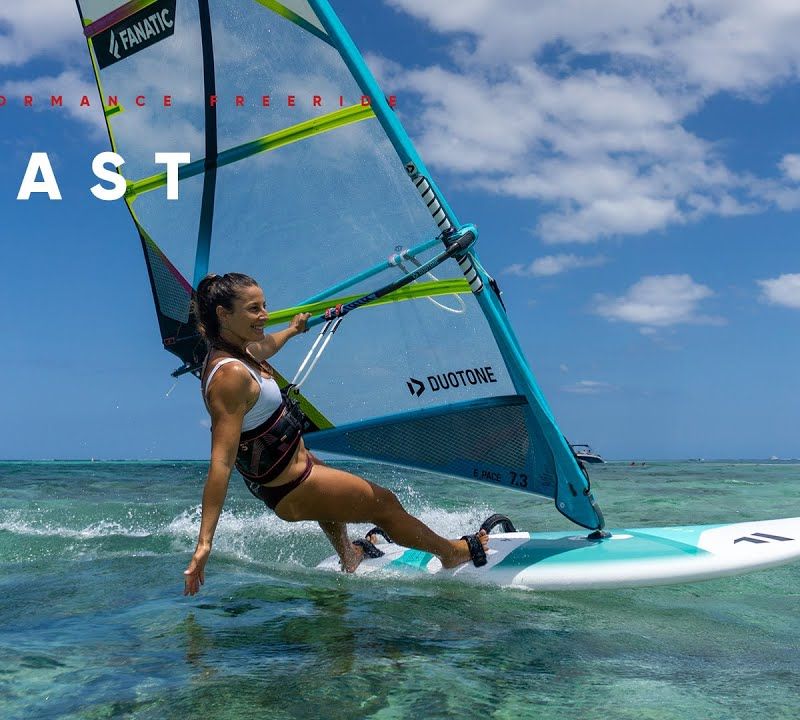 Windsurfingová doska Fanatic Blast HRS white-green 13220-1010 13