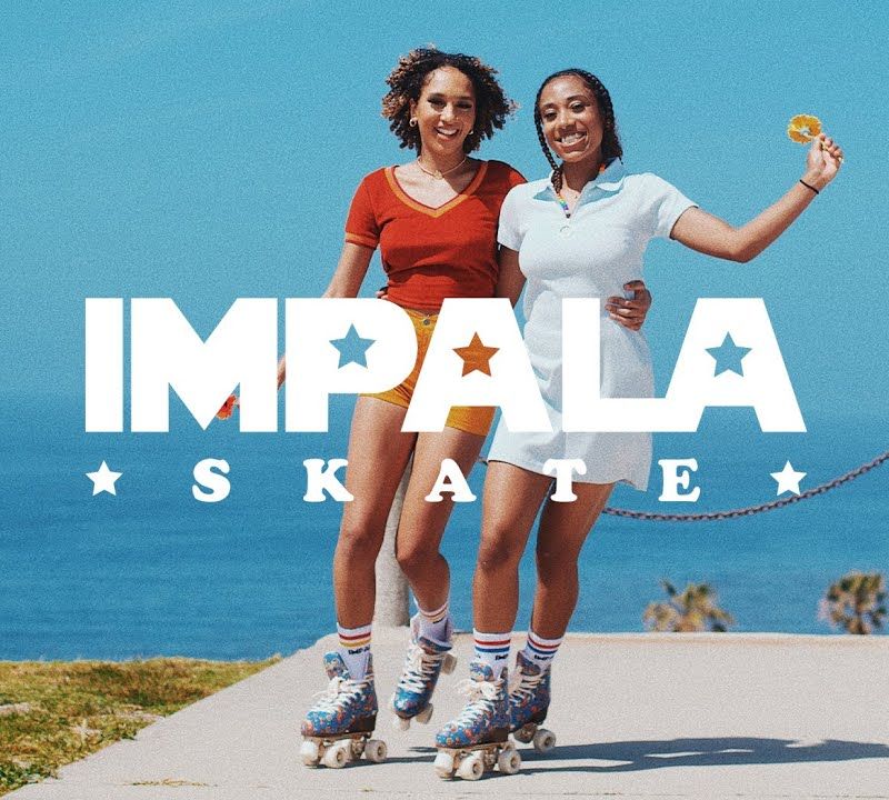 Dámske korčule IMPALA Quad Skate blue IMPROLLER1 9