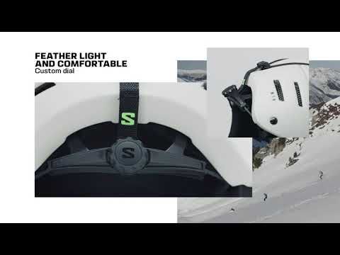 Lyžiarska prilba Salomon MTN Lab modrá L47148 14