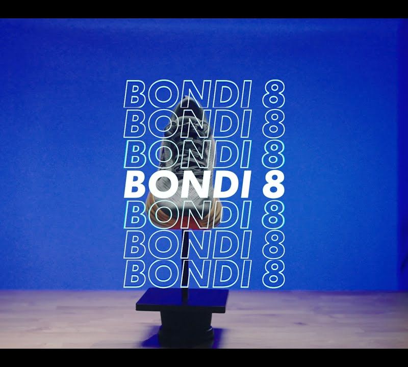 HOKA Bondi 8 pánska bežecká obuv červená 1123202-RAFL 12
