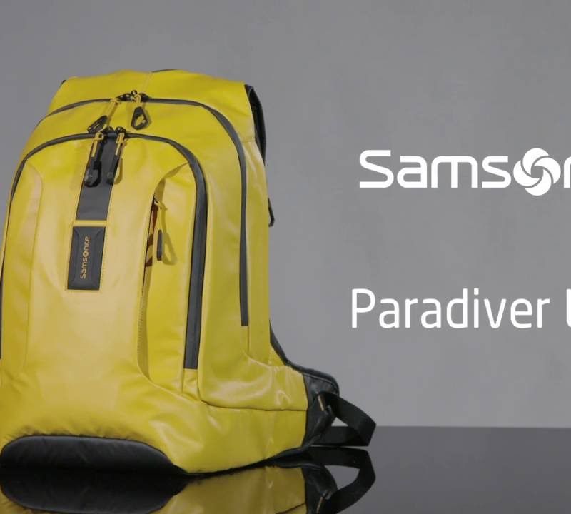 Cestovná taška Samsonite Paradiver Light 51 l žltá 7