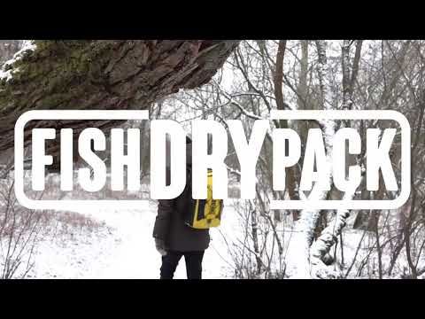 FishDryPack Explorer 20l vodotesný batoh čierny FDP-EXPLORER20 13