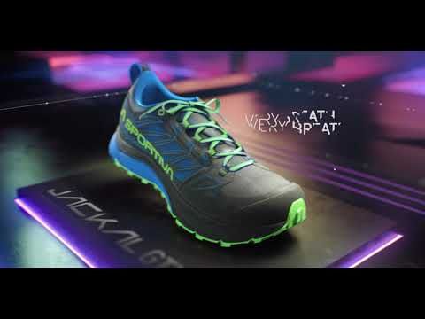 Pánska zimná bežecká obuv La Sportiva Jackal GTX black/yellow 46J999100 13
