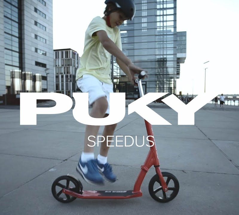 Detská kolobežka PUKY SpeedUs ONE červená 5000 15