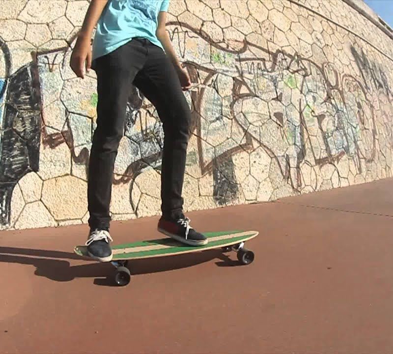 Street Surfing Kicktail 36 Rumble Jungle surfskateboard čierny 0614007/2 11