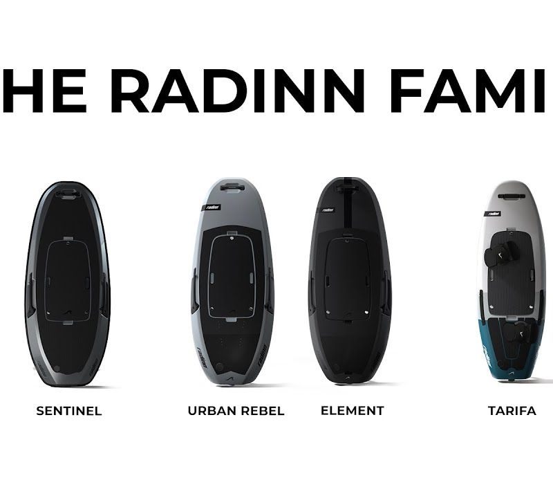 Elektrická doska Radinn Freeride Element B kit G3 STD + STD batpk čierna 9185AA 17
